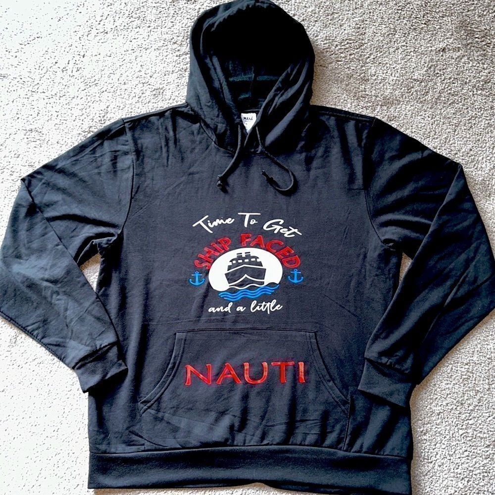 “Ship Faced” ⚓️ Hooded Sweatshirt!